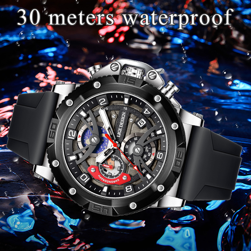 LIGE Top Brand Luxury Men Watc - Smartwatch Nexus ulasan dan harga