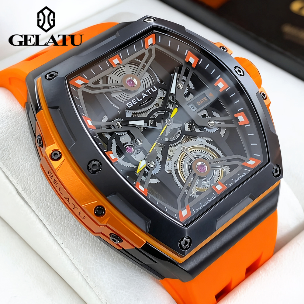 GELATU Men's Watches Trend Fas - Accessories With Watch ulasan dan harga
