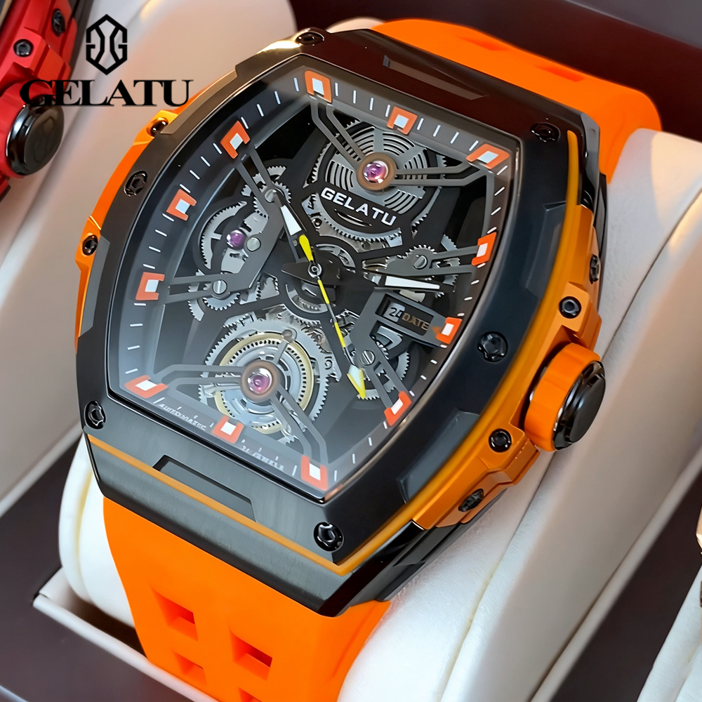 GELATU Men's Watches Trend Fas - Accessories With Watch ulasan dan harga
