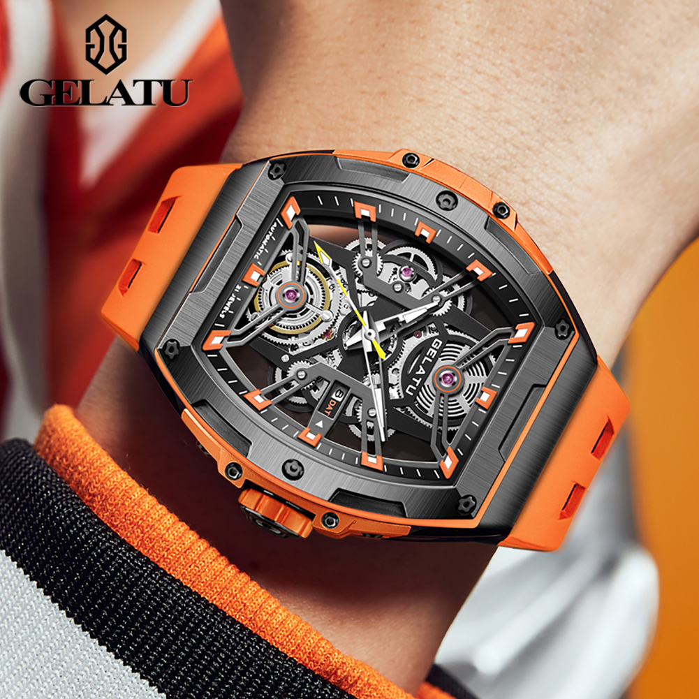 GELATU Men's Watches Trend Fas - Accessories With Watch ulasan dan harga
