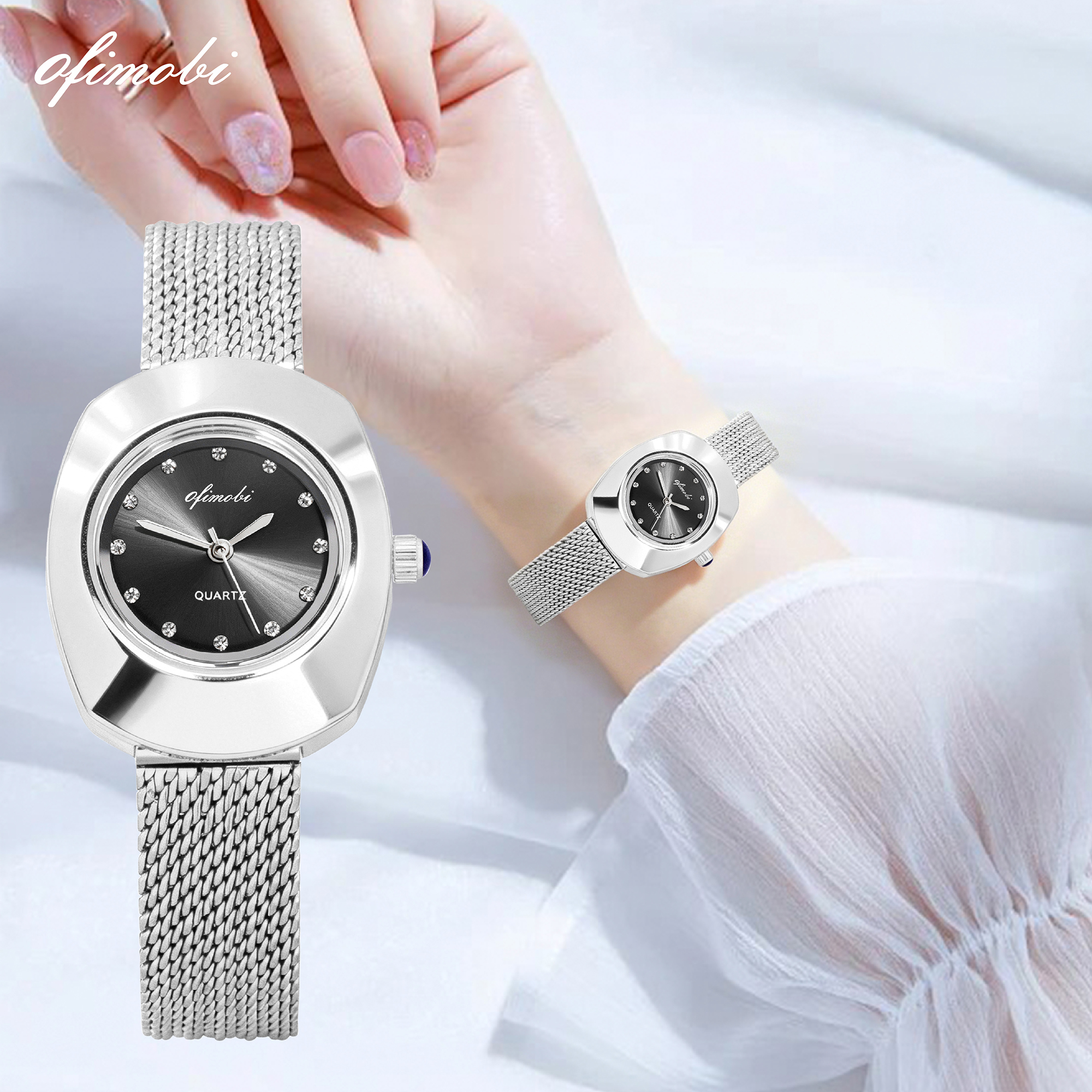 OFIMOBI Women Quartz Watch Sta - Stainless Mesh Band ulasan dan harga
