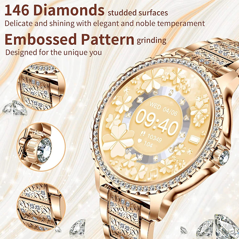 2026 New Fashion Women Diamond - Smartwatch Instagram ulasan dan harga
