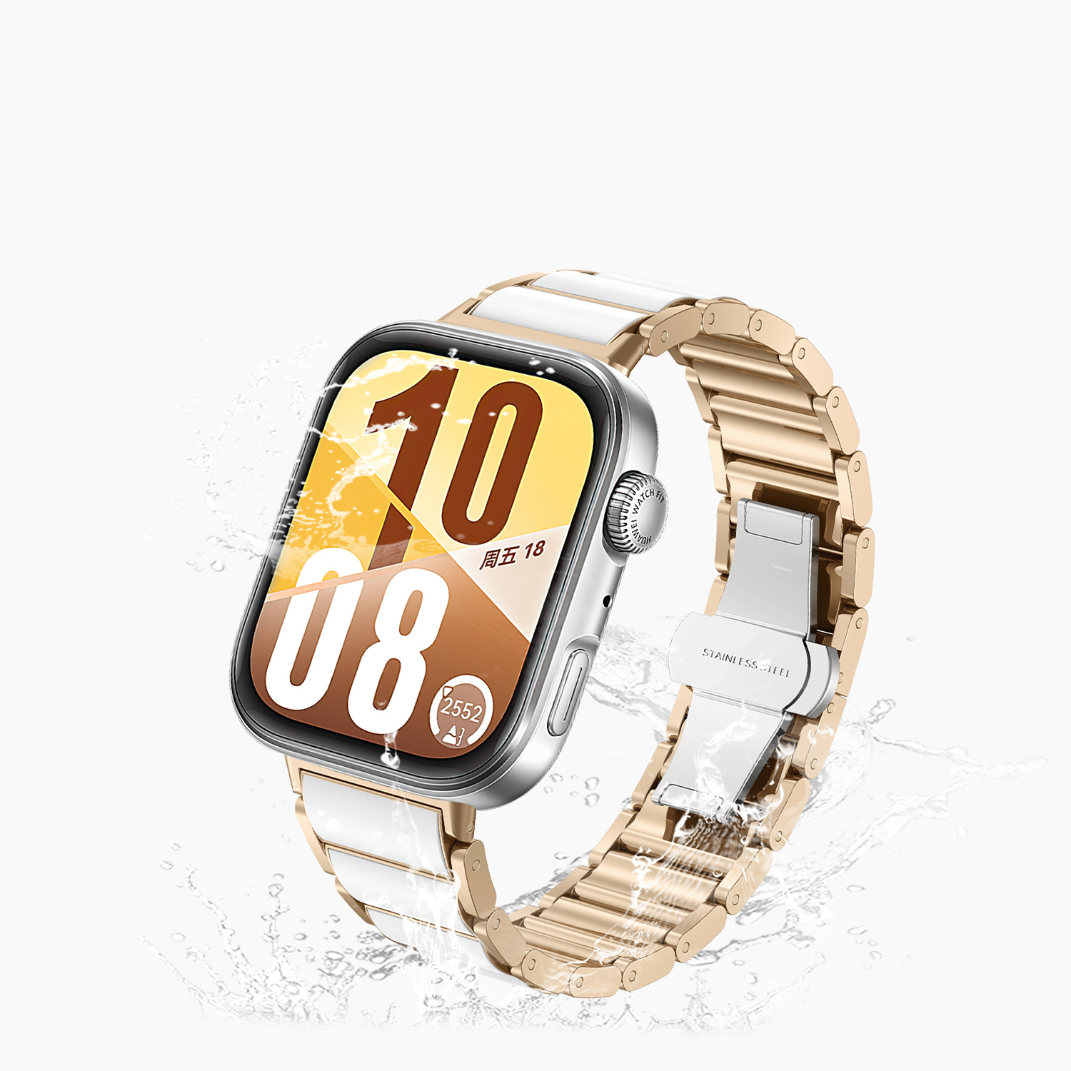 Ceramic-like Metal Strap For H - Ceramic Link Bracelet ulasan dan harga