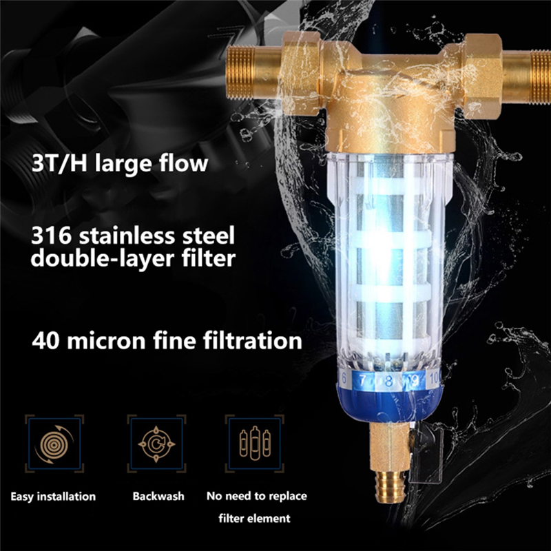 AEE3-Pre Filter Purifier Whole - Stainless Mesh Band ulasan dan harga