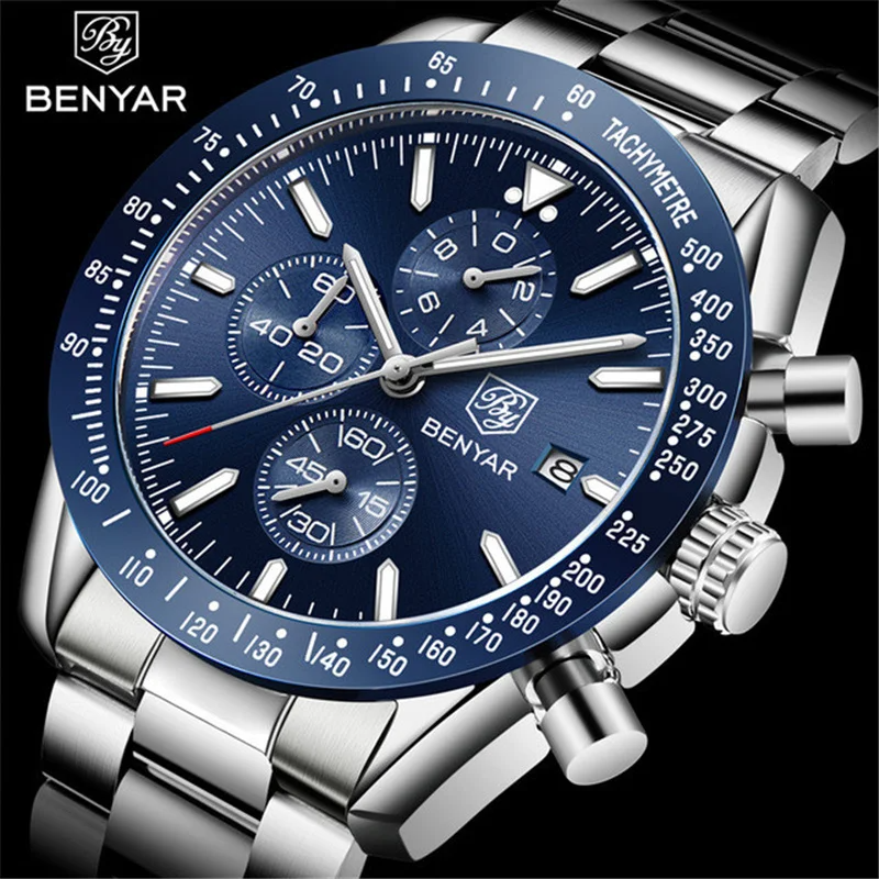Men Watch BENYAR Top Brand Lux - Smartwatch Nexus ulasan dan harga