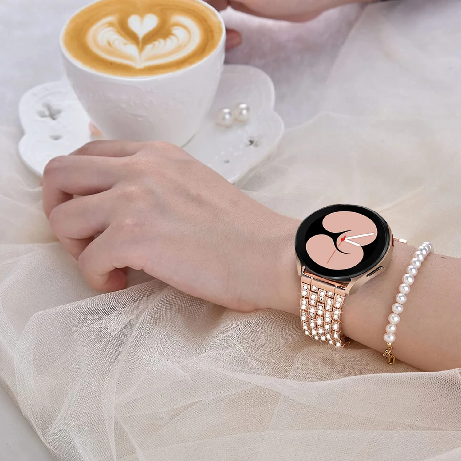 22mm Diamond Band for Samsung  - Smart Watch Accessories ulasan dan harga
