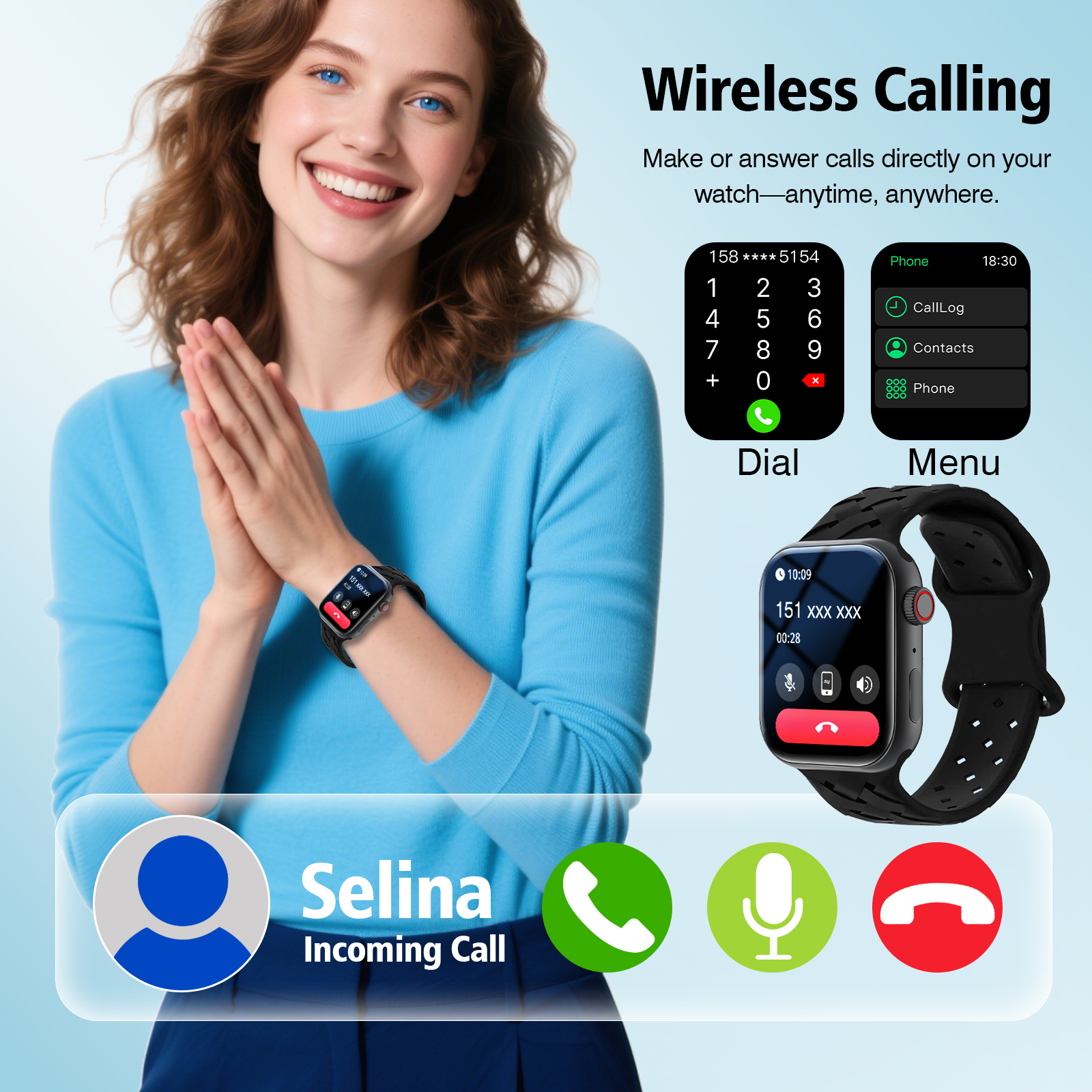 Smart Watch 2026 2.01-inch Tou - Smartwatch Touch ulasan dan harga