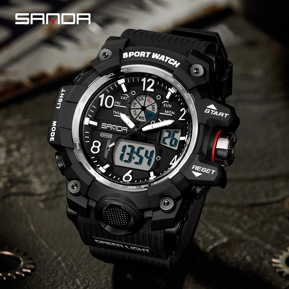 SANDA 30169 Top Sports Men's W - Smartwatch Nexus ulasan dan harga