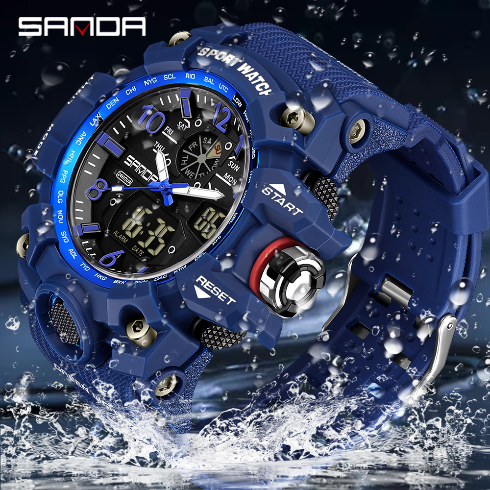 SANDA 30169 Top Sports Men's W - Smartwatch Nexus ulasan dan harga