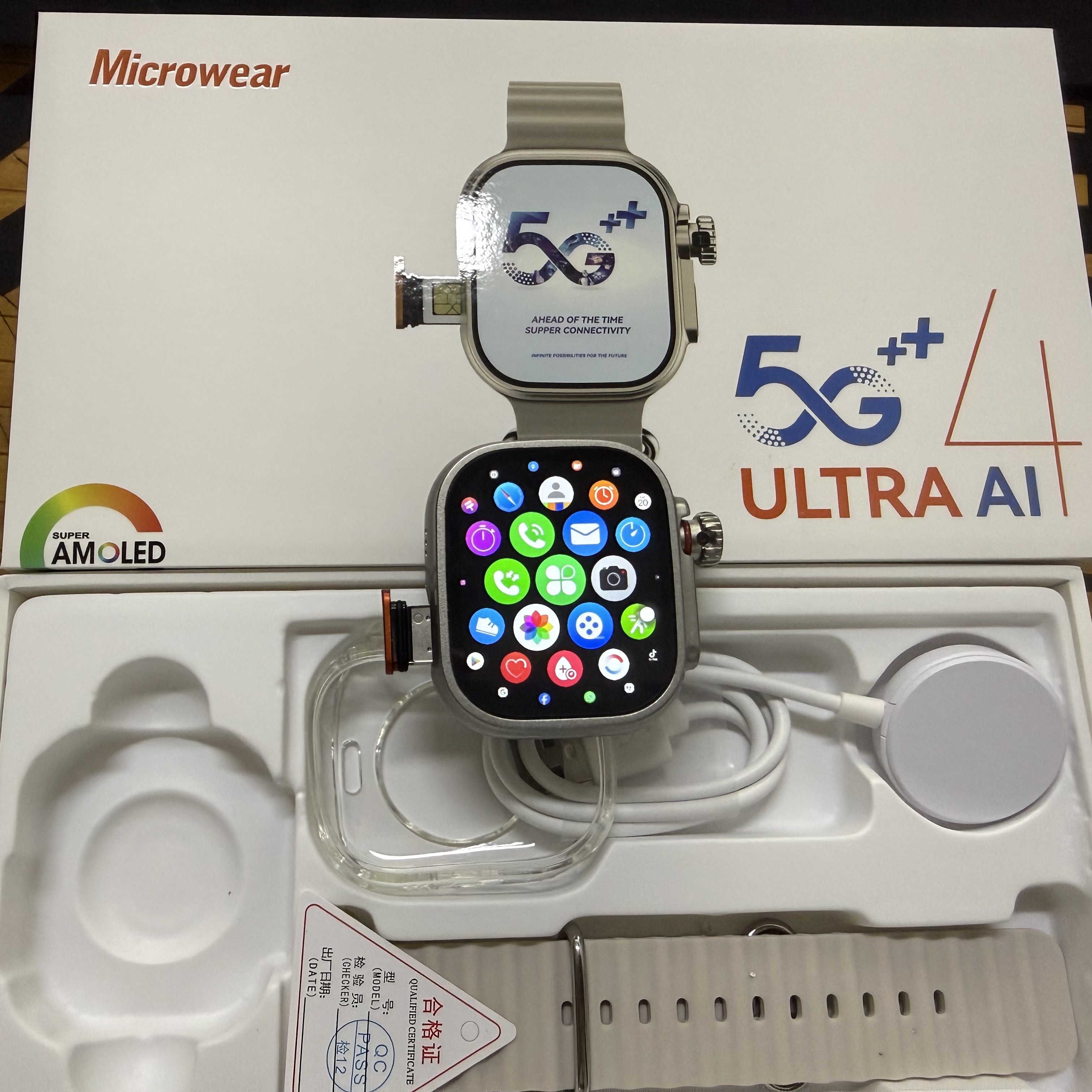 Microwear Ultra Ai4 Smartwatch - Smartwatch Nexus ulasan dan harga