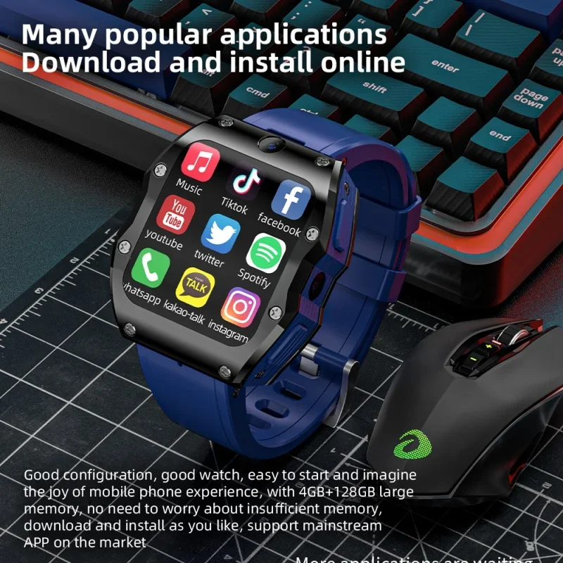 New LOKMAT 4G Smartwatch 4GB+1 - Smartwatch Id ulasan dan harga