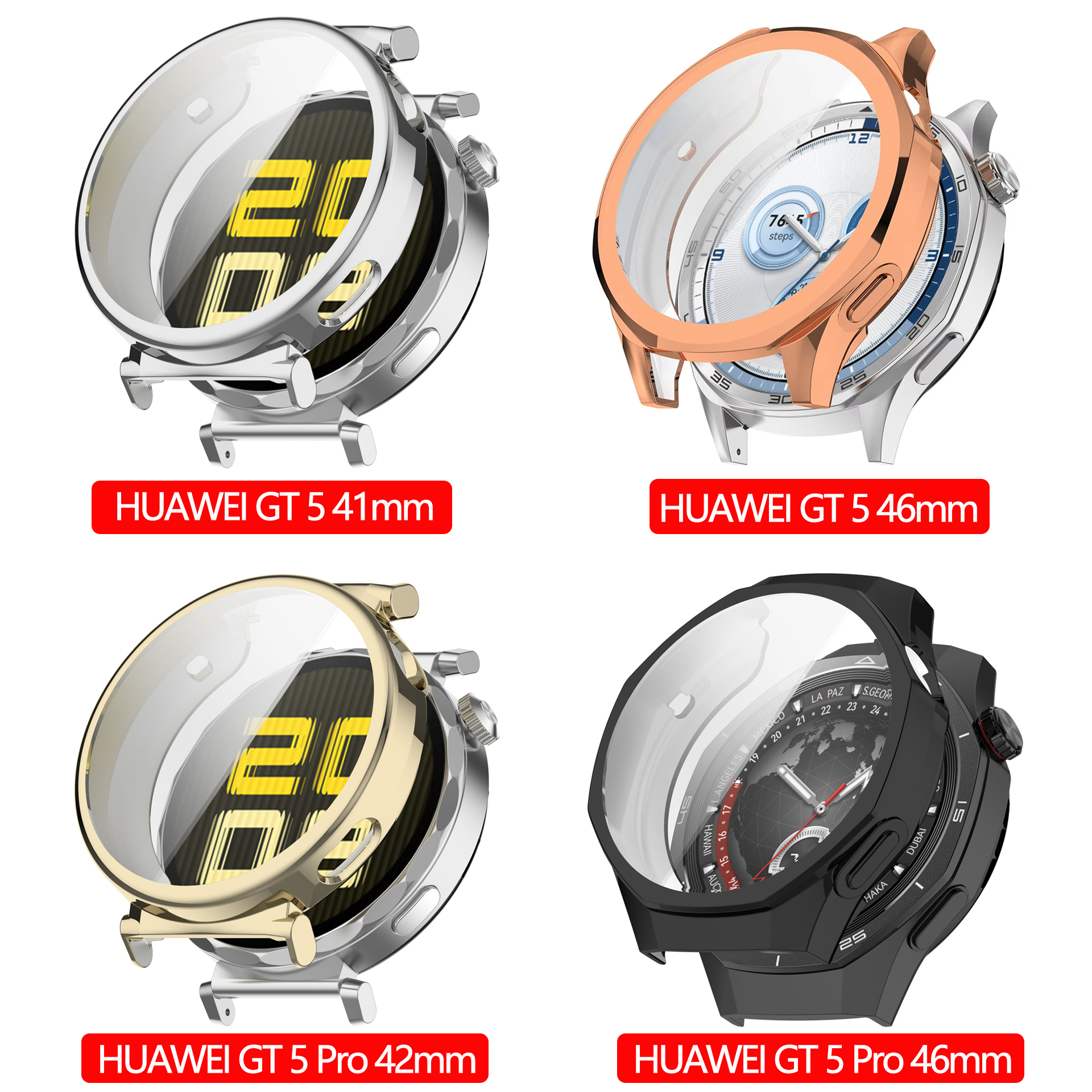 Case For HUAWEI Watch GT 5/5 P - Titan Smartwatch Accessories ulasan dan harga