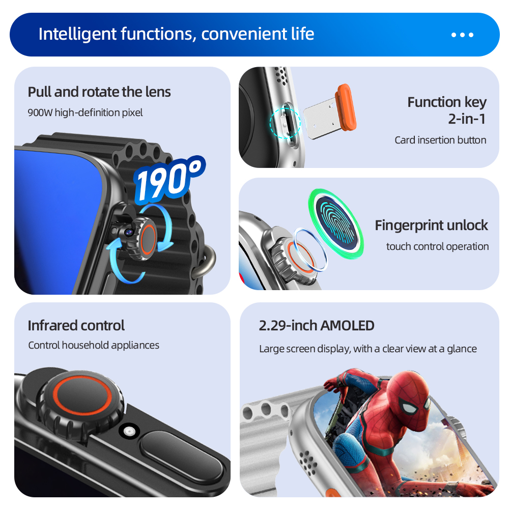 DW200 Smartwatch Men WIFI Touc - Smartwatch Nexus ulasan dan harga