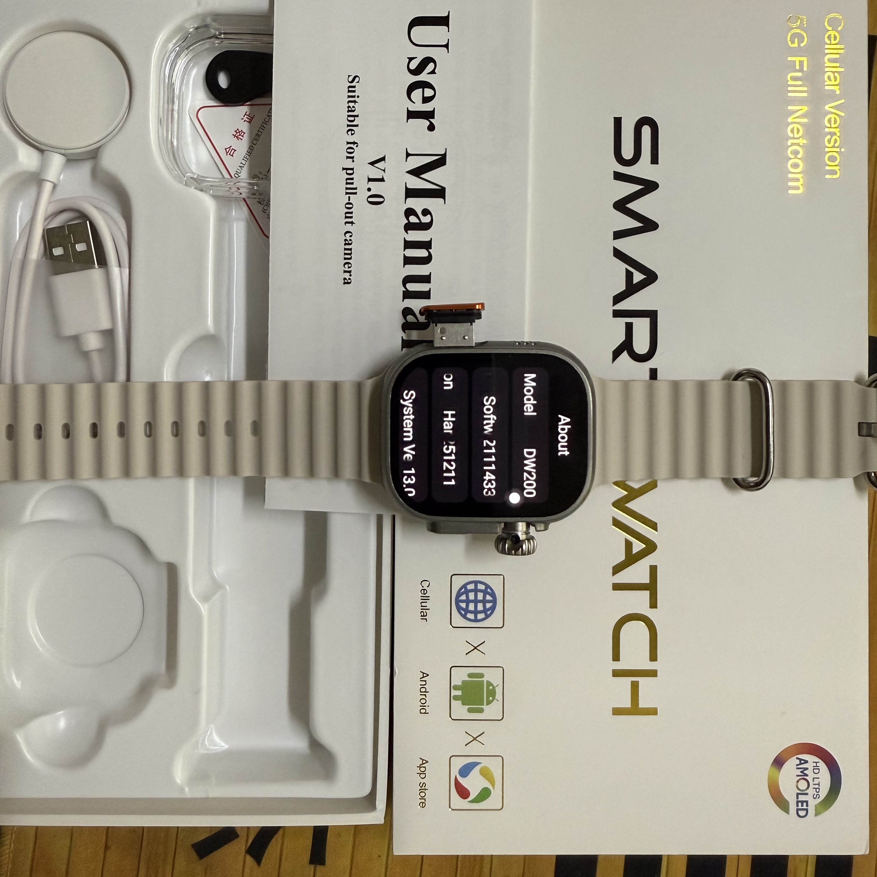 DW200 Smartwatch Men WIFI Touc - Smartwatch Nexus ulasan dan harga
