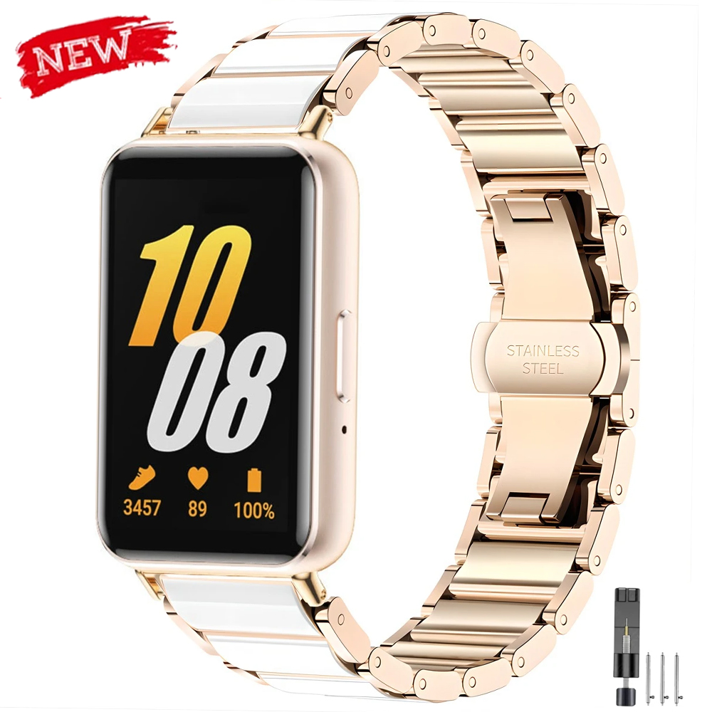 Metal Strap for Samsung Galaxy - Ceramic Link Bracelet ulasan dan harga