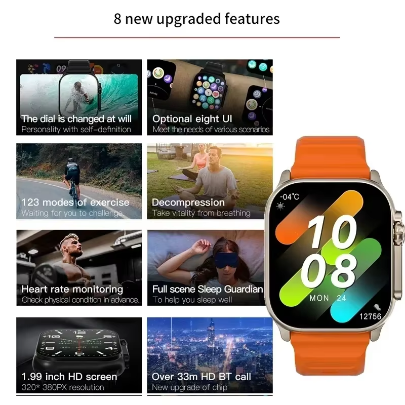 New Watch T10 Ultr Smart Watch - Smartwatch Nexus ulasan dan harga