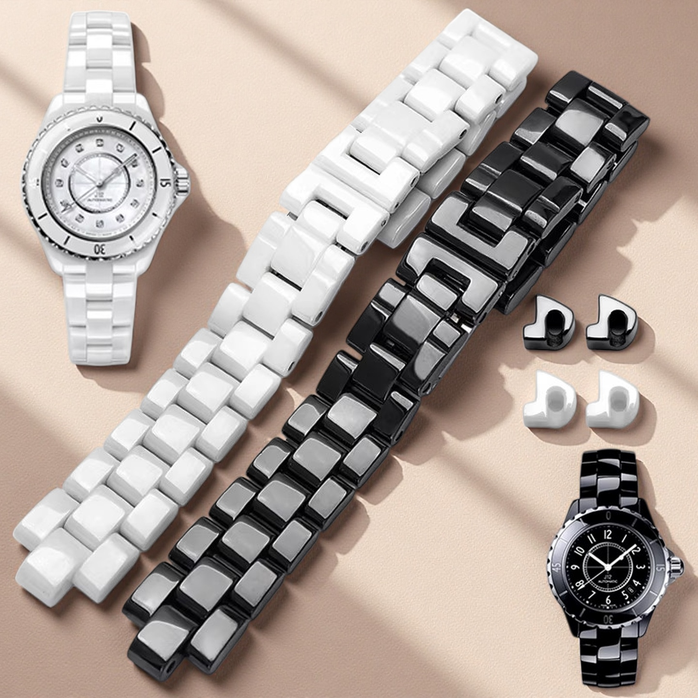 Premium-Grade Ceramic Watchban - Ceramic Link Bracelet ulasan dan harga