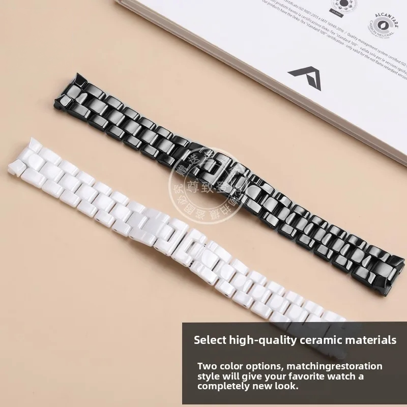 Premium-Grade Ceramic Watchban - Ceramic Link Bracelet ulasan dan harga