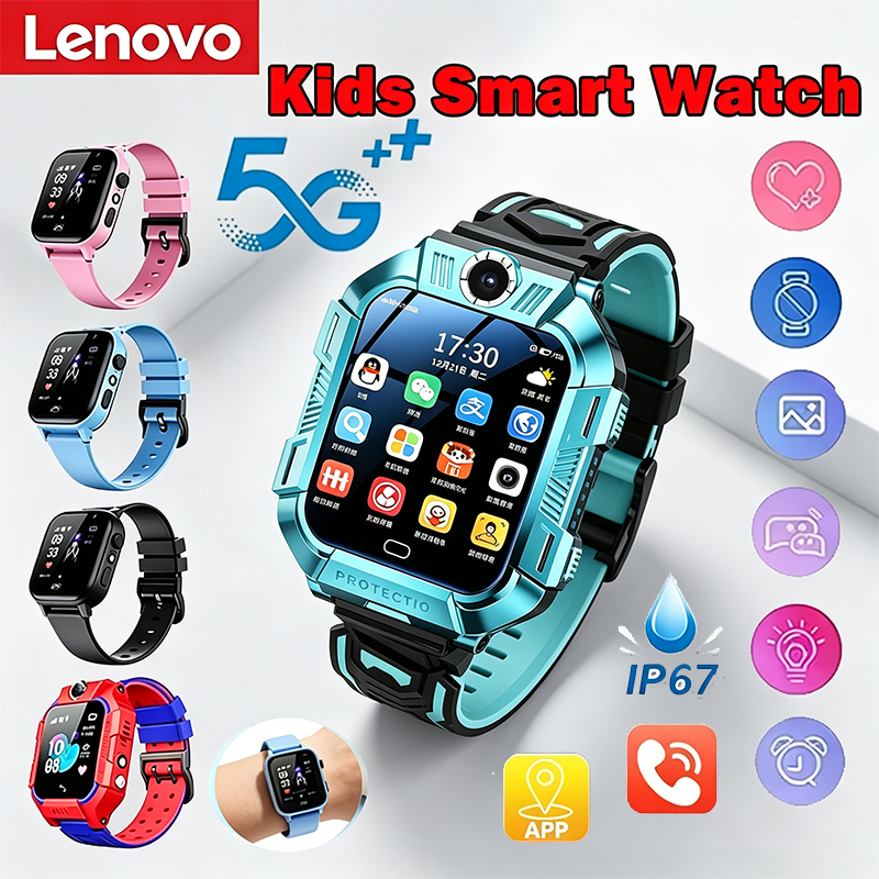 Lenovo 2026 New 5G Kids GPS Sm - Smartwatch Id ulasan dan harga
