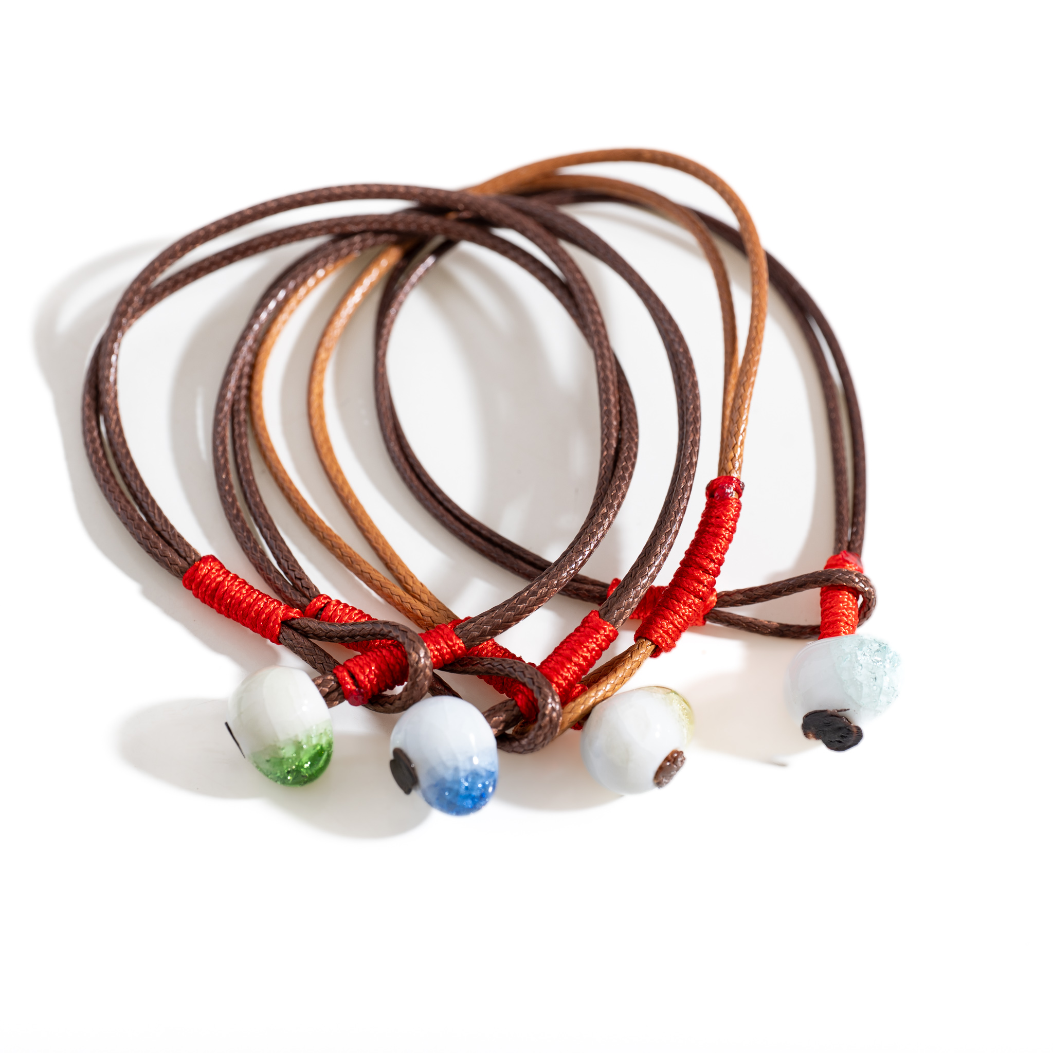 Vintage Rope Ceramic Beads Bra - Ceramic Link Bracelet ulasan dan harga