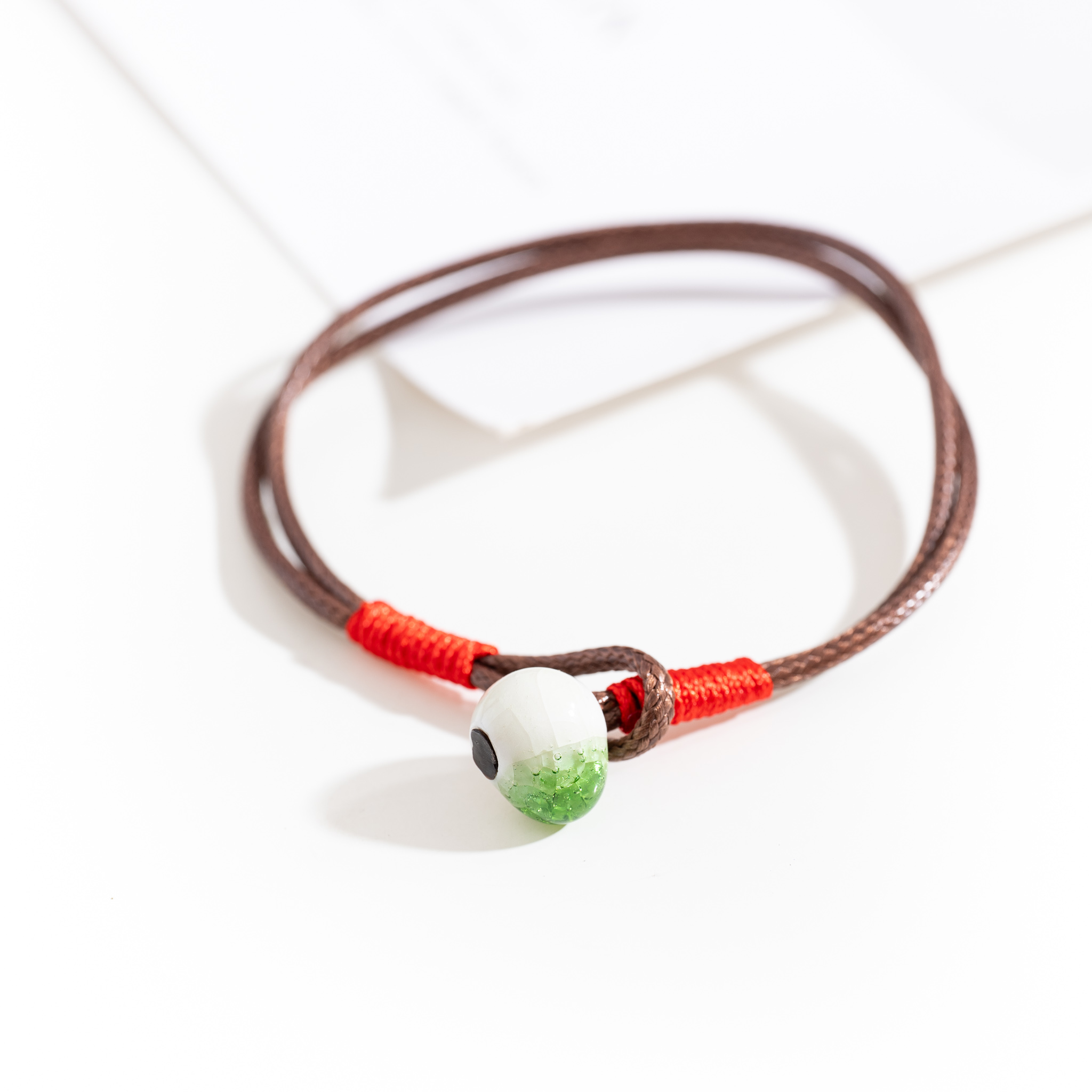 Vintage Rope Ceramic Beads Bra - Ceramic Link Bracelet ulasan dan harga