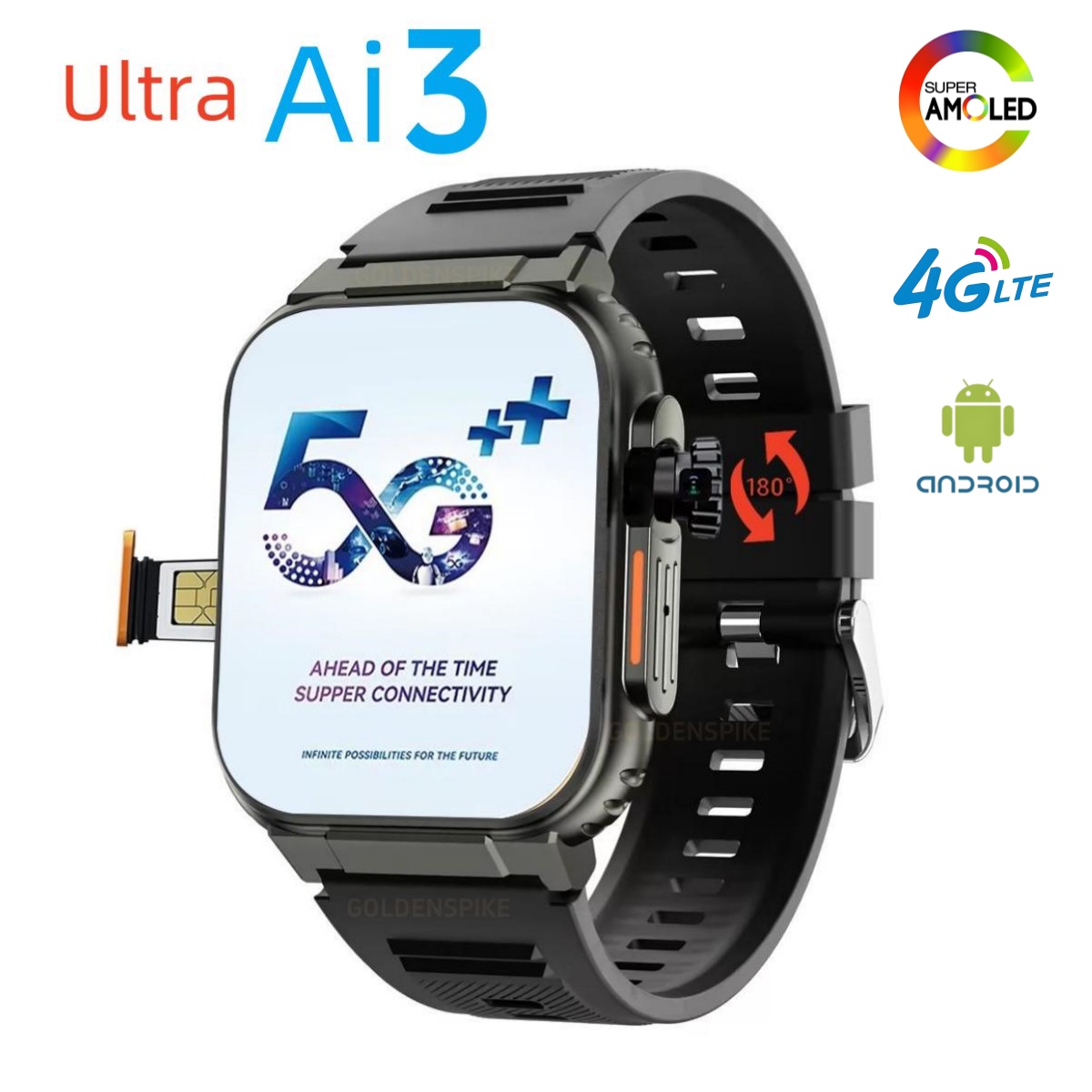 Original Ultra ai3 Smartwatch  - Smartwatch Instagram ulasan dan harga