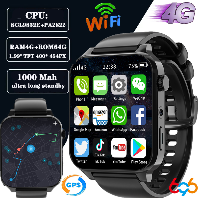 2023 RAM 4GB ROM 64GB 1.99 Inc - Smartwatch Instagram ulasan dan harga