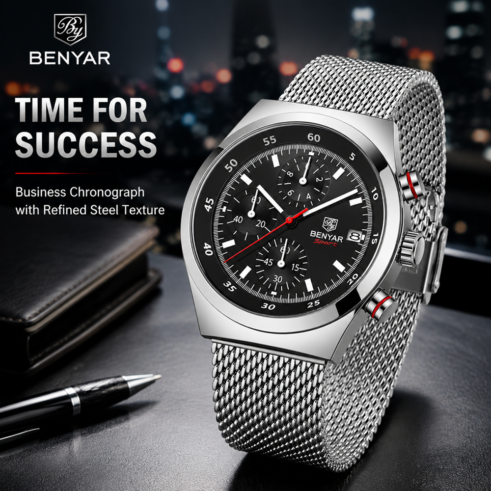 BENYAR Top Luxury Brand Men's  - Accessories With Watch ulasan dan harga
